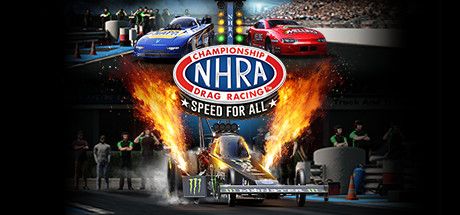 NHRA Championship Drag Racing: Speed For All box art for Playstation 4